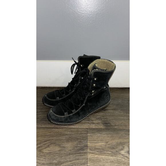 Timberland black boots Size 8M - Picture 1 of 6